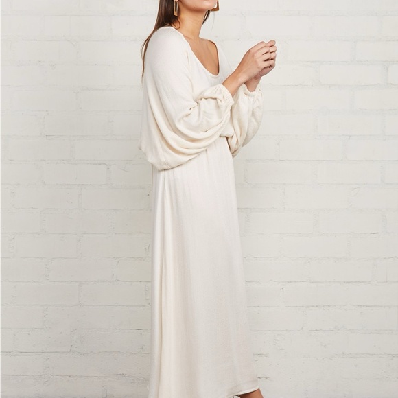 NWOT Rachel Pally Cream Ecru Jacquard Yaritza Dress - Picture 2 of 5